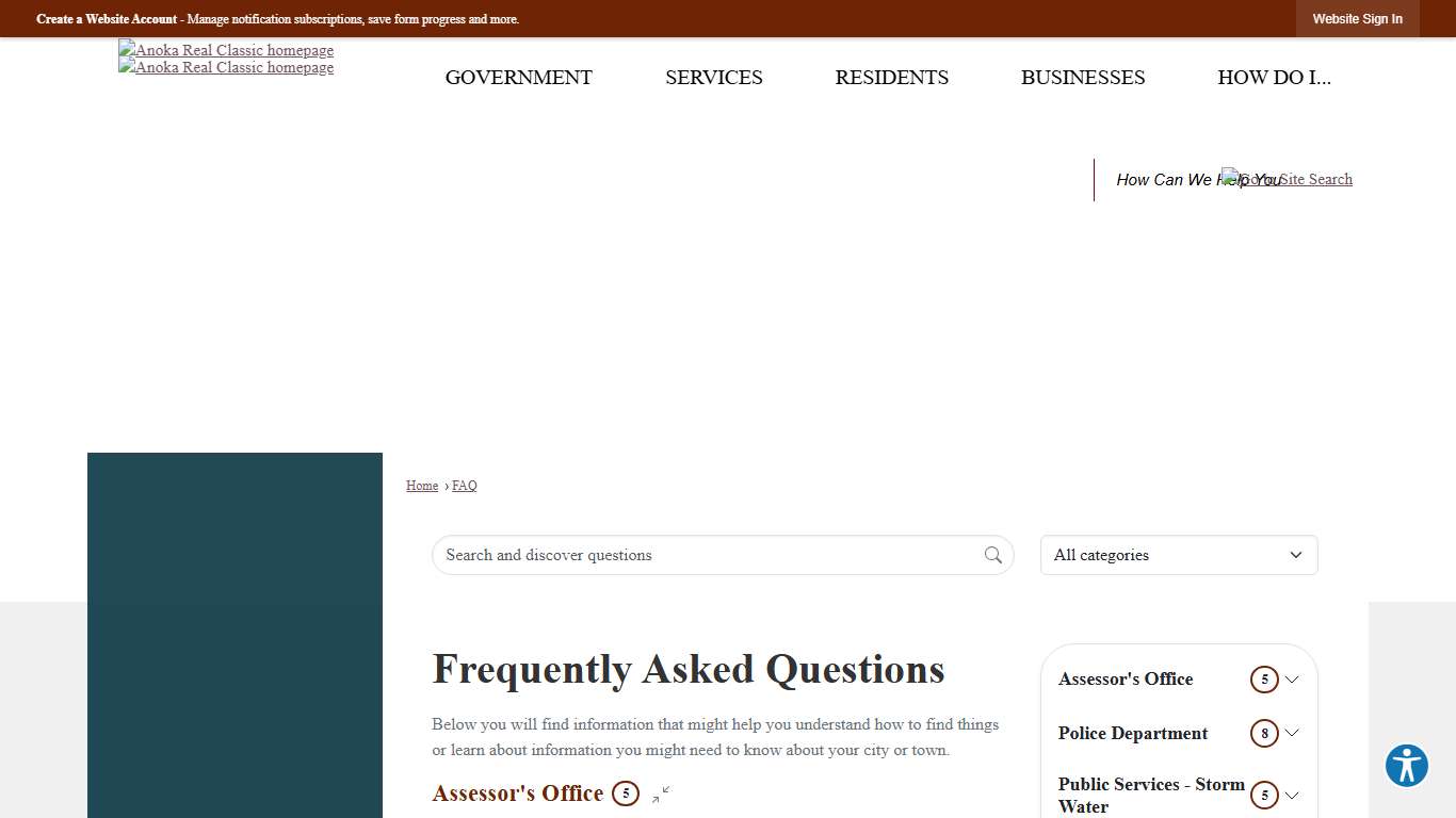 Frequently Asked Questions - CivicPlus.CMS.FAQ